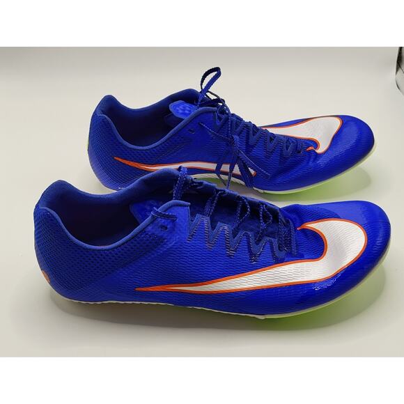Nike Zoom Victory 5 XC Track Spikes Blue Mens Size 12 Racing Running Shoes - Picture 5 of 6
